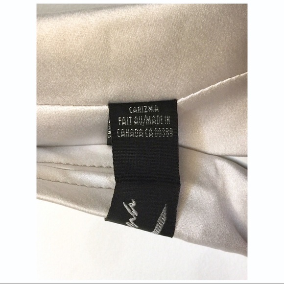 💛NEW💛 Women’s Zipper Neck Tie in WHITE (NWT) - Picture 4 of 6